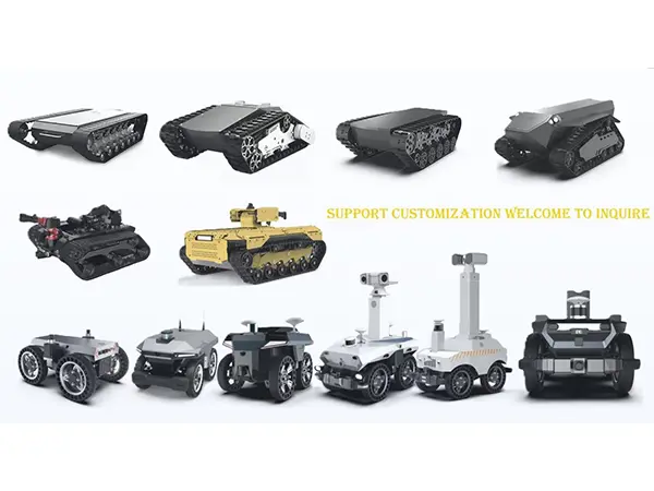 Nový produkt spoločnosti Tianjin Weide Aviation pristál s pásovým a kolesovým podvozkom prispôsobeným viacerým scenárom, čo pomáha špeciálnym robotom pracovať efektívne.