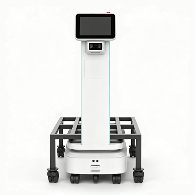 Mobilný robot s automatickou zdvíhacou plošinou