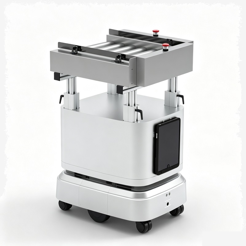 Inteligentný robot na prepravu materiálu vo výrobe