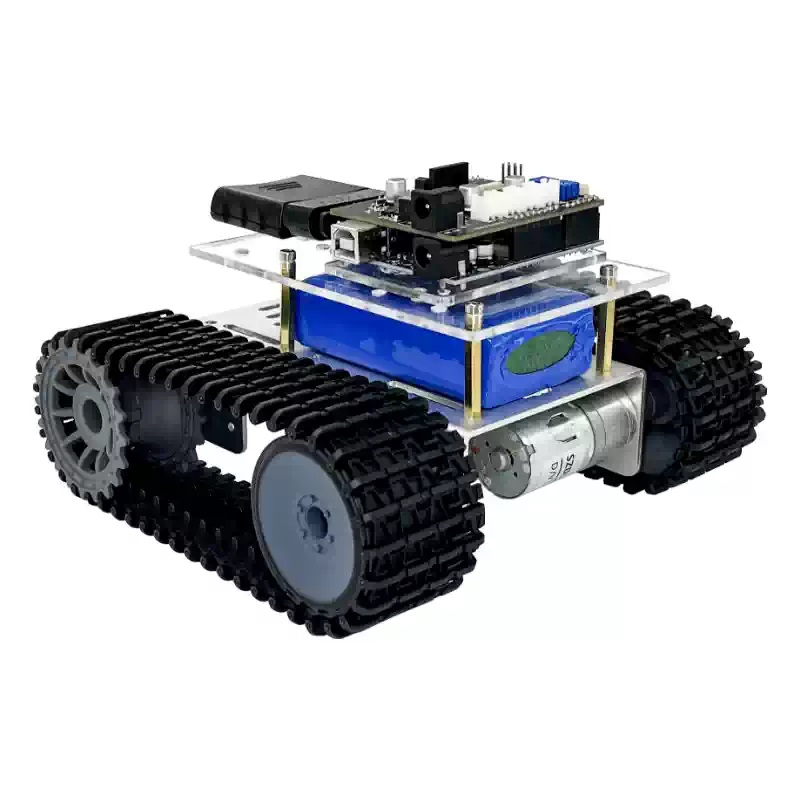 Mini pásový robotický podvozok