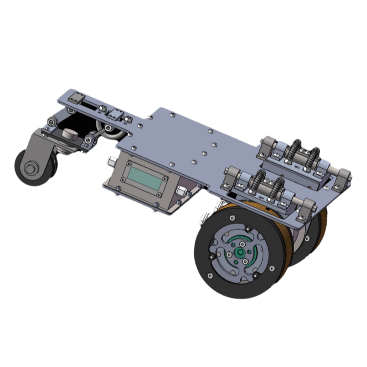 Magnetický horolezecký čistiaci robot s malým zaťažením