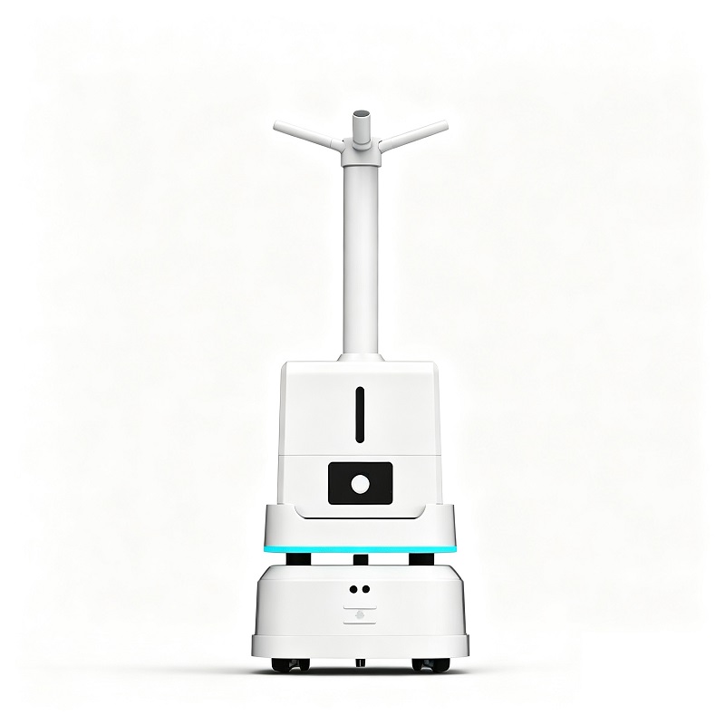Ultrazvukový atomizačný dezinfekčný robot